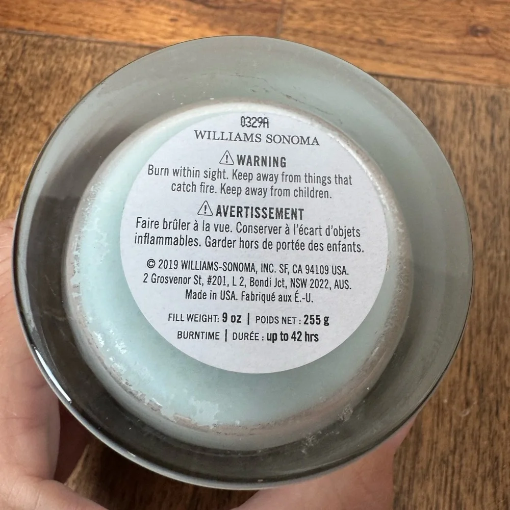 Williams Sonoma Fleur de Sel Candle
